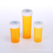 Pharmaceutical Plastic Reversible Cap Vials Food Grade Pp Pill Vials Tablet Vials Past